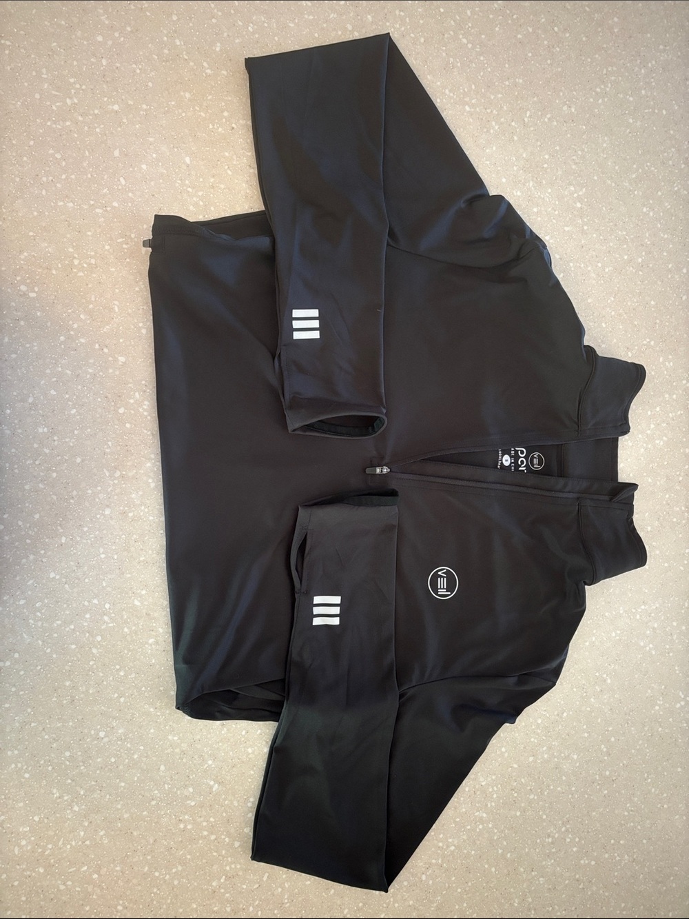 Spark Black Active Jacket - Spark Logo